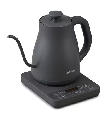 電気ケトル チャコール