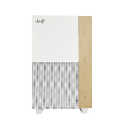 F3 White/ミニタワー/ホワイト/背面コネクタマザーボード対応/フロントパネル右部にメープルウッド採用/Neptune Pure AN120Pファン1基付属/240mmラジエーター対応