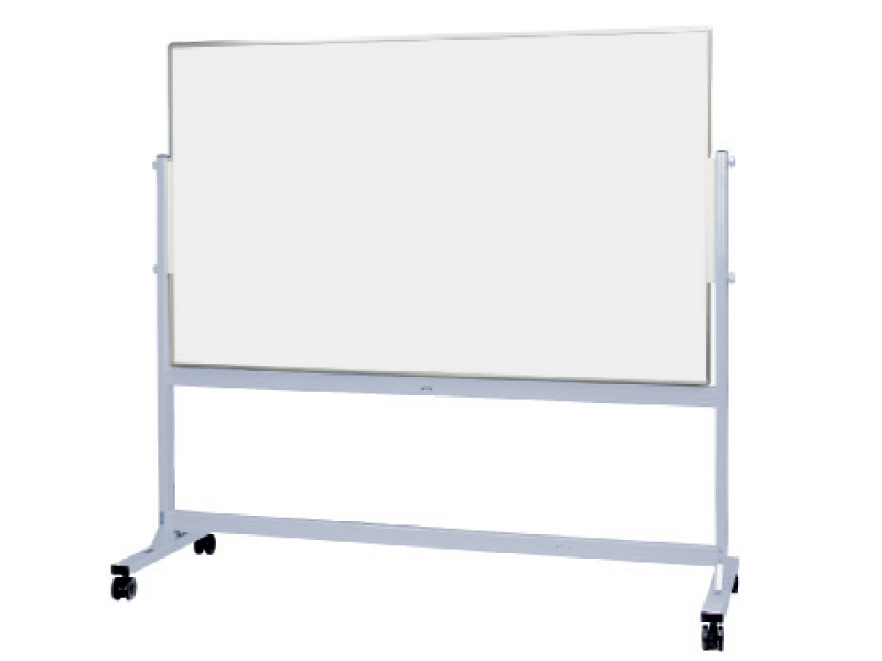 ホワイトボードスクリーン・スタンドセット(マグネット使用可能) 80型