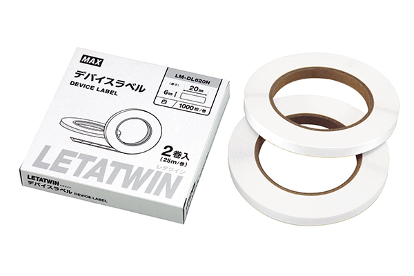デバイスラベル 6×23mm 1000枚/巻 1箱2巻入り