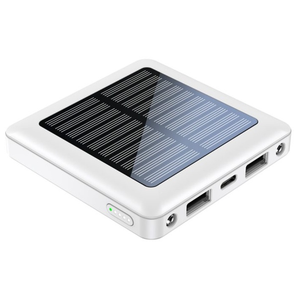 HIDISC ソーラーパネル付きモバイルバッテリー mini