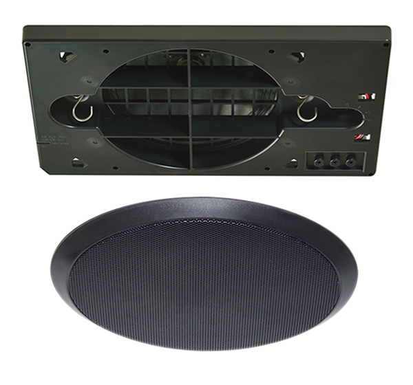 天井スピーカ（ロー・インピーダンス） ブラック