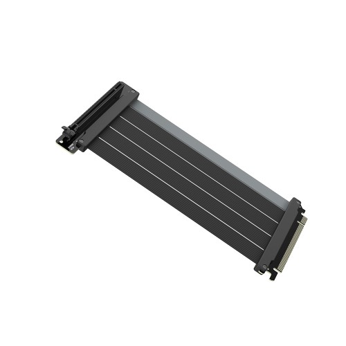 Riser Cable PCIe 5.0 x16 200mm/PCIe 5.0ライザーケーブル/ホワイト/優れたデータ伝送性能、柔軟性、そして長期的な耐久性を実現/ケーブル長200mm