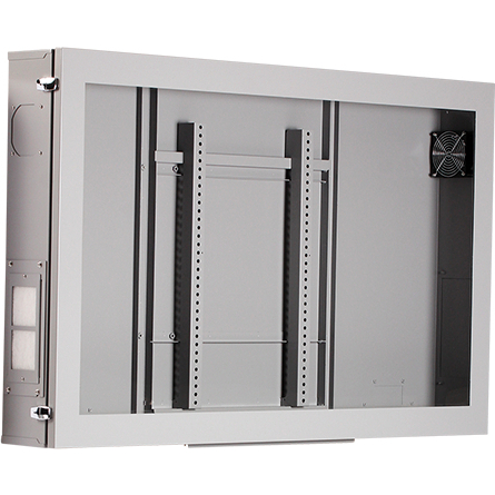 まもる君ディスプレイケース 55インチ横 ファンタイプ