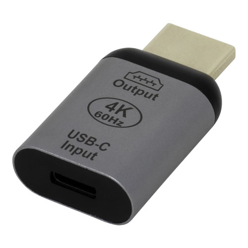USB Type-C変換アダプタ C - HDMI ディスプレイ側接続用
