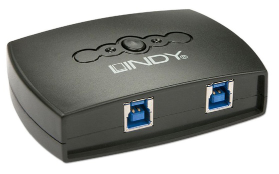 LINDY USB3.2 2ポート手動切替器