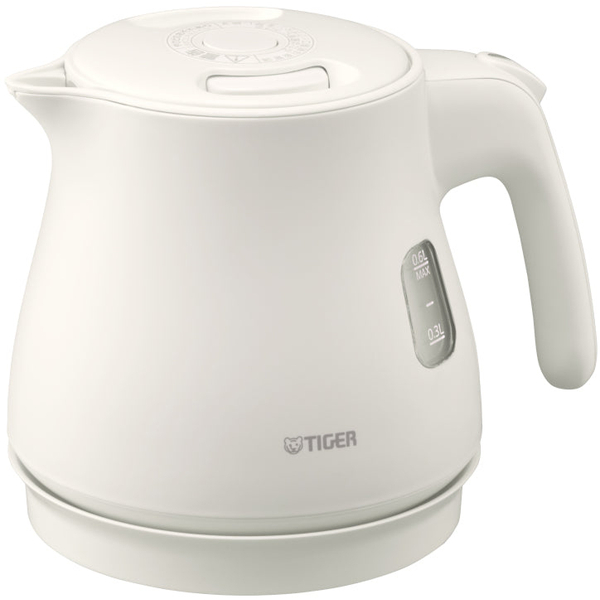 電気ケトル 0.6L マットホワイト