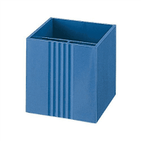 ペンスタンド大　幅１００×奥行１００×高さ１０３ｍｍ　ブルー