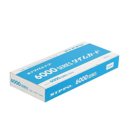 ニッポータイムカード　６０００　１箱：１００枚入
