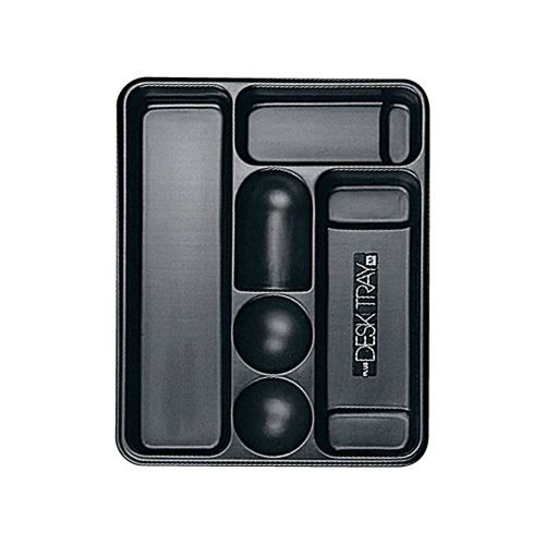 デスクトレーＭ　幅２５０×奥行３１０×高さ３７ｍｍ　ブラック