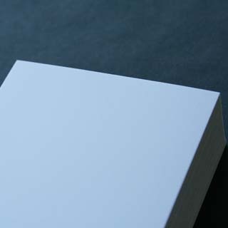 名刺 10面付 [110枚入] 雪(アート紙) 薄口