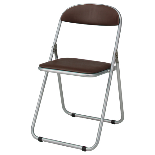 折畳イス FO-19M ブラウン 粉体塗装