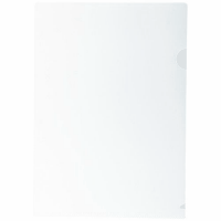 クリアーホルダー厚口Ａ４Ｓ　０．５ｍｍ厚　クリアー　２０枚