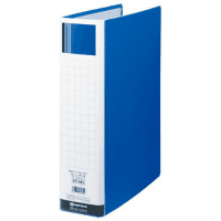 パイプ式ファイル両開きＳＥ青１０冊Ｄ１７６Ｊ－１０ＢＬ