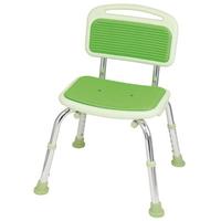 テイコブシャワーチェア背付グリーン