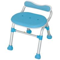 テイコブコンパクトシャワーチェアブルー