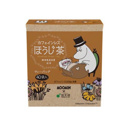 ムーミン　カフェインレスほうじ茶三角ＴＢ４０袋入※