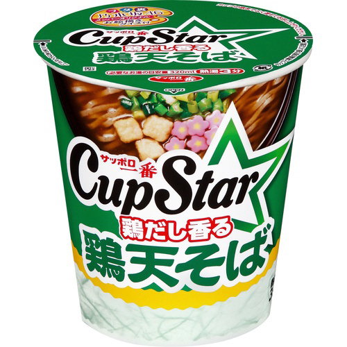 カップスター　鶏天そば　１２食※