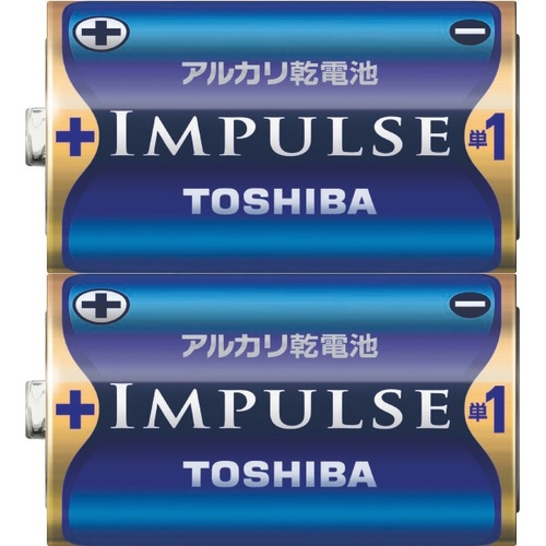 アルカリ乾電池　単１形　ＬＲ２０Ｈ　２ＫＰ　２本入