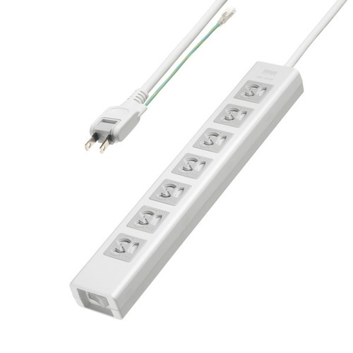 集中スイッチ抜け止めタップ（３Ｐ・７個口・５ｍ）
