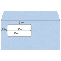 窓付封筒　ＭＦ１３　アクア　２００枚
