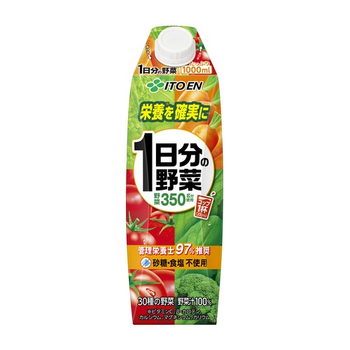 屋根型キャップ付１日分の野菜　１Ｌ　６本※