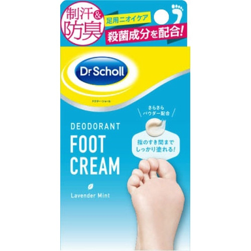 ドクターショールデオドラントフットクリーム