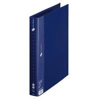 ２リングファイルスーパーエコノミーＡ４縦ワイド背幅３５ネイビー１０冊