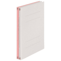 フラットファイル（再生樹脂綴具）Ｂ４縦２穴　ピンク　１０冊