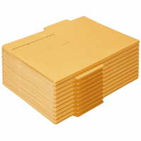 個別フォルダー１００枚パック　Ａ４横　イエロー