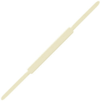 スティックファスナー足長４９穴間隔８０　アイボリー　５０本