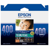 ＩＪ光沢紙／写真用紙　光沢　Ｌ版　４００枚