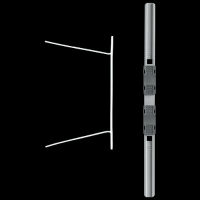 プラスチックファスナー　足長７０穴間隔８０　３０本