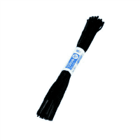 つづりひも　セル先　Ｂ２００Ｊ　黒　２０本