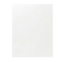 カードポケット付クリアーホルダーＡ４　１０Ｐ