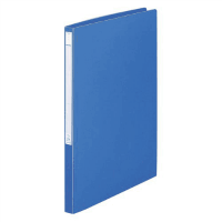 パンチレスファイルＨＥＡＶＹＤＵＴＹ　Ａ３縦　背幅２５　藍