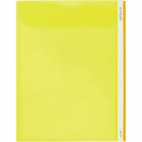 クリアホルダー　Ｍホルダー　７３３　Ａ４Ｓ　黄