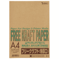 フリークラフトペーパー特厚口　Ａ４　５０枚×５冊