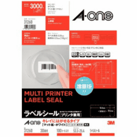 ラベルシール・プリンタ兼用３０面　３１２６０　１００枚