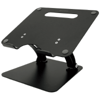 ノートパソコン用アルミスタンド　黒　ＡＳ－ＬＵＢＭ－ＢＫ