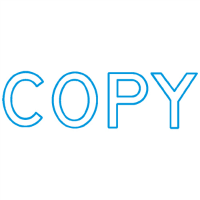 Ｘ２キャップレスＢ型　藍ＣＯＰＹ　Ｘ２－Ｂ－１００６３