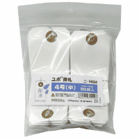 ユポ荷札　ニ－Ｎ５３４　４号（中）１００枚入