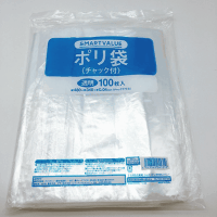 ポリ袋チャック付　４８０×３４０　５００枚