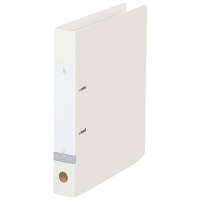 リクエストＤ型リングファイルＡ４縦２穴３５０枚収容　白１０冊