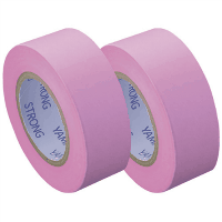 メモックロール詰替　強粘着　幅１５ｍｍ　ローズ　２巻