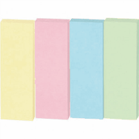 ふせんＢＯＸ　７５×２５　Ｐ４３２Ｊ－Ｍ－２０　混色　２０冊