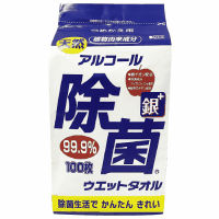 アルコール除菌ウエットタオル詰替　１００枚