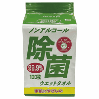ノンアルコール除菌ウエット詰替　１００枚×２４