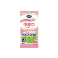 ビニール中厚手　指先強化　Ｍ　グリーン