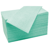 抗菌カウンタークロス　１００枚　グリーン